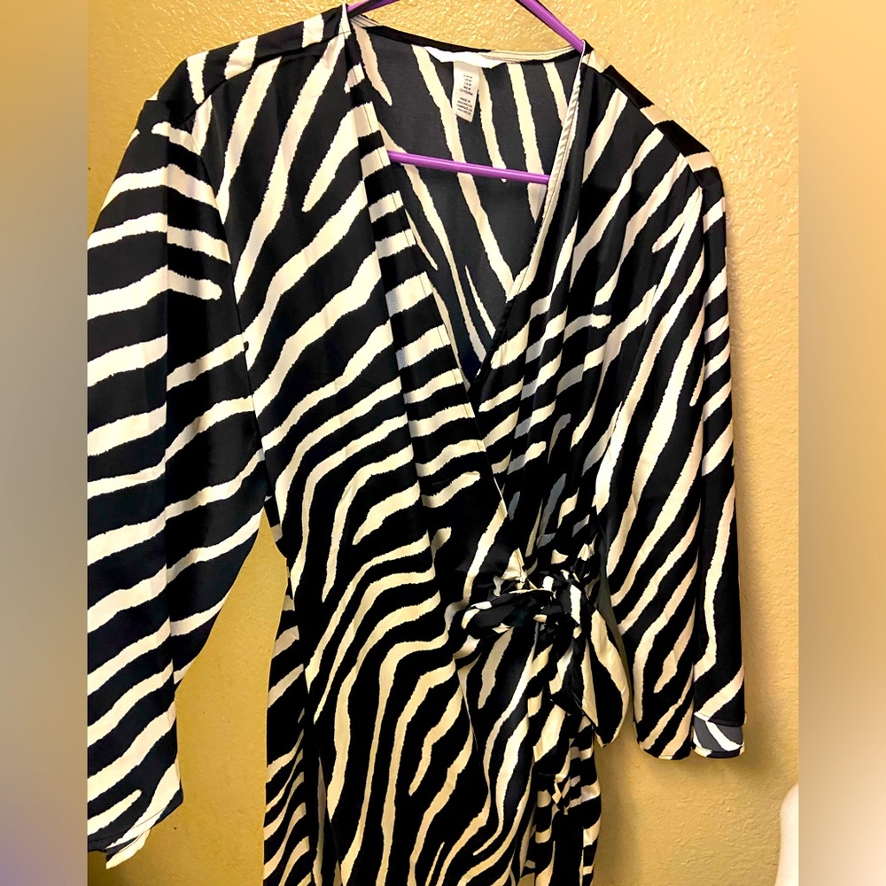 H&M wrap dress